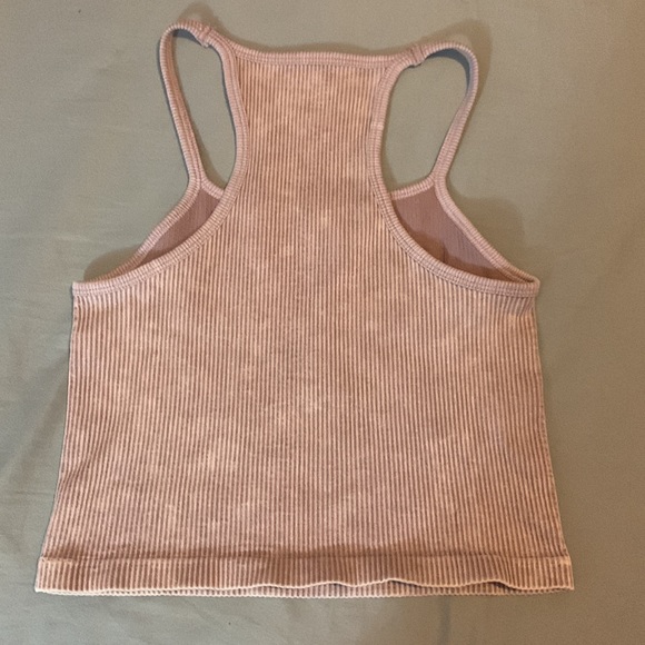 Purple Stretchy tank top. S/M - Picture 2 of 2